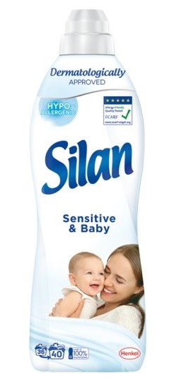 Silan 880ml Sensitiv Baby - Drogerie Prací prostředky Aviváže